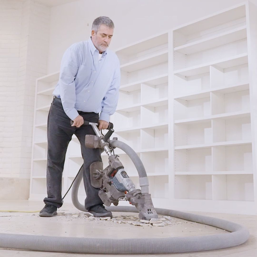 floor removal dust-free
